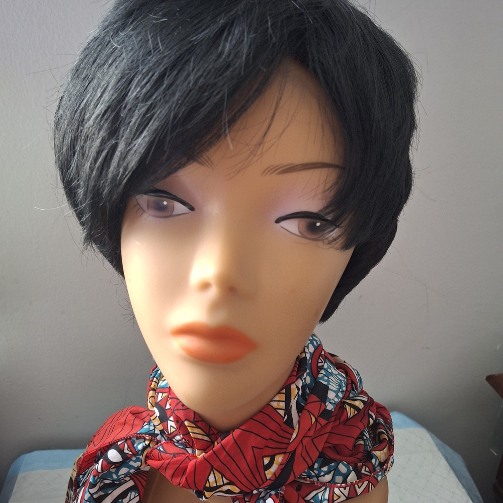 Elegant Black Women's Wig - Picture 8 of 9